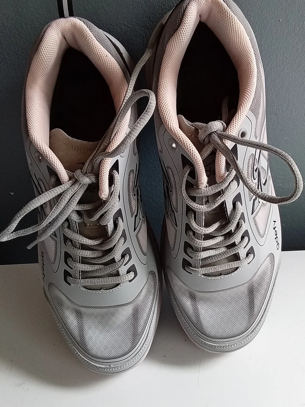 Gravity Defyer G-Defy Ion Women Walking‎ Shoes Grey Pink VersoShock Sneakers